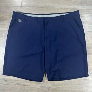 Lacoste Men's‎ 42 Regular-Fit Performance Golf Shorts Navy Blue